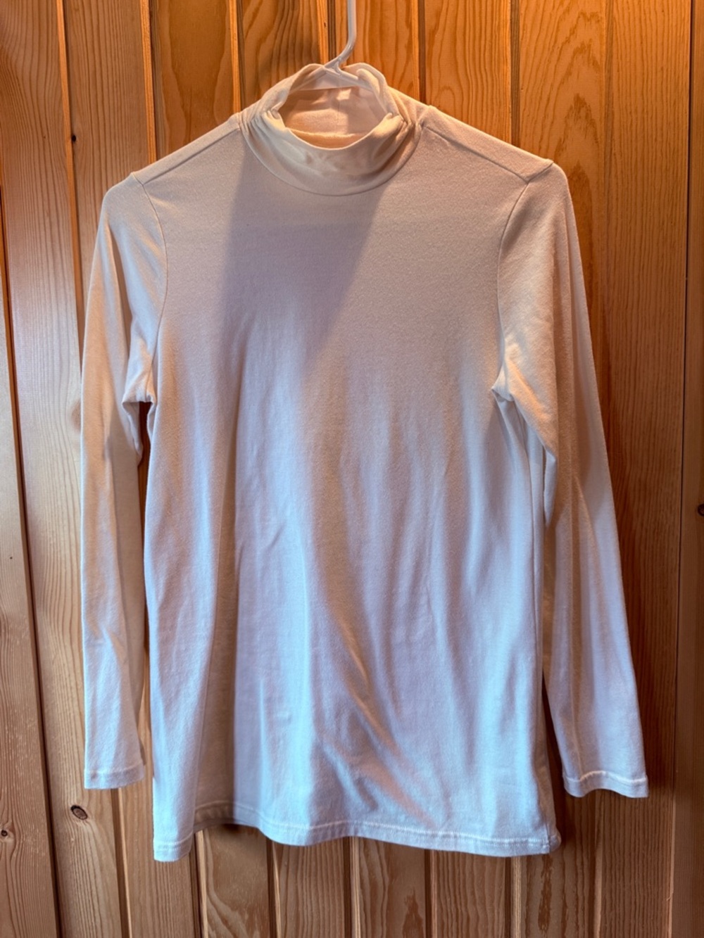 WHITE STAG Turtle neck with gathers